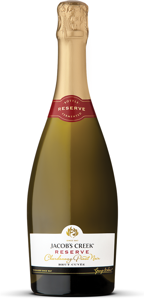 Reserve Sparkling Chardonnay Pinot Noir - Jacobs Creek Sparkling Reserve (479x1100), Png Download