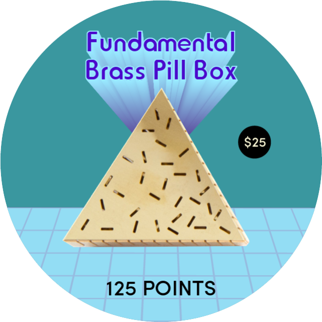 Fill This Baby With Your One Of A Kind Playlist And - Boîte En Métal Triangle - Fundamental Berlin (640x640), Png Download