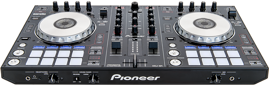 Ddj-sr Top Angle - Pioneer Ddj-sr 2-channel Serato Dj Controller (960x540), Png Download