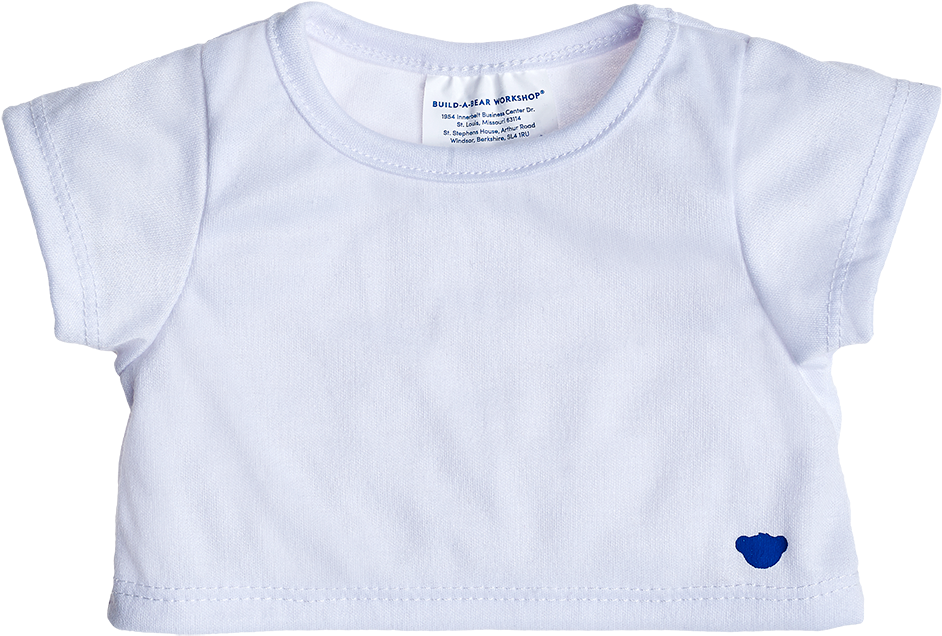 Playera Blanca - Build-a-bear Workshop (1000x1000), Png Download