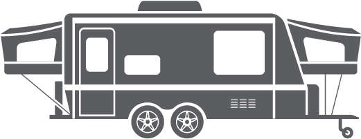 Mackin Street Customs & Rv Pop Up Camper Repair - Popup Camper (544x252), Png Download