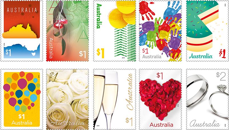 Set Of Stamps (800x600), Png Download