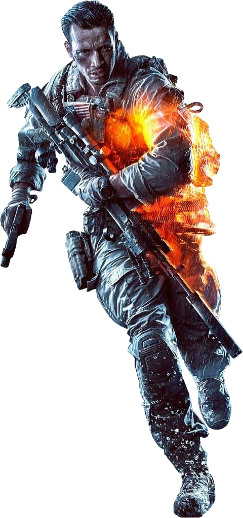 Battlefield Transparent Png - Battlefield 4 (digital Deluxe Edition) Origin Key (750x1081), Png Download