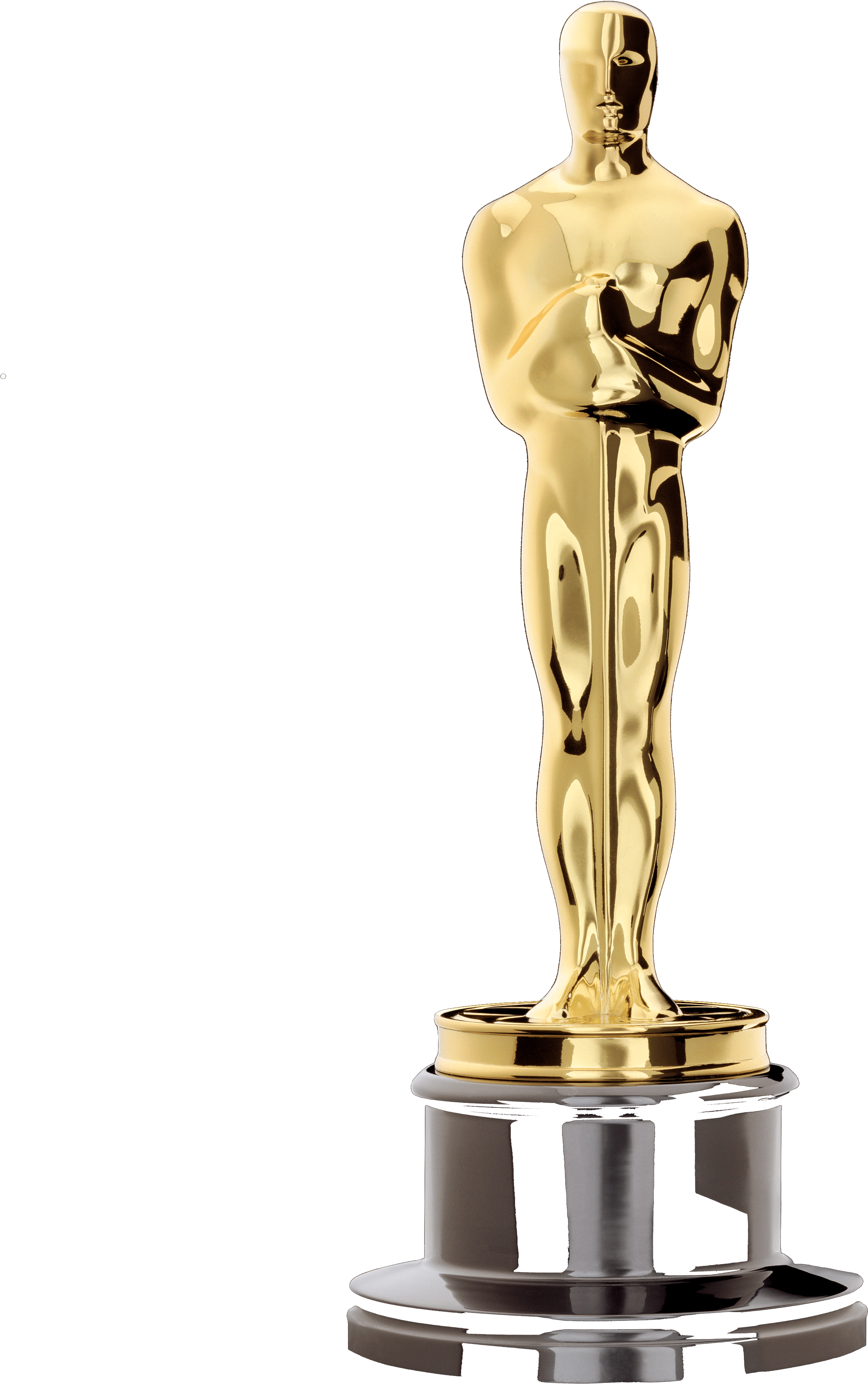 The Collegian Competing For 'best Picture' Oscar Award - Oscar Statue (3465x4200), Png Download
