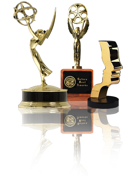 Selected Awards & Nominations - Trophy (548x728), Png Download