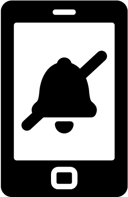 Phone Alarm Off Vector - Mobile Sign Up Icon (400x400), Png Download