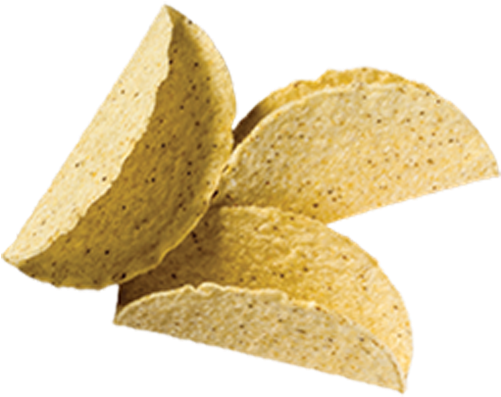 5″ Regular White Taco Shells - Snack (500x498), Png Download