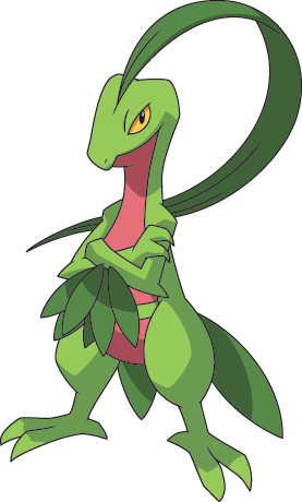 253grovyle Ag Anime 2 - Wiki (277x460), Png Download