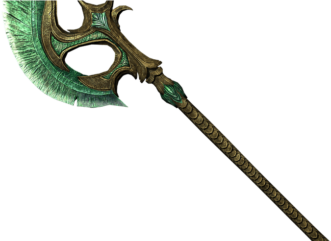 Glass Weapons Pinterest Skyrim, Weapons And Glass - Skyrim Battle Axes Nordic (800x491), Png Download