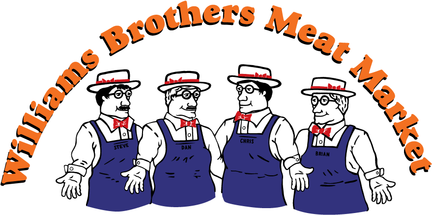 Williams Brothers Meat Market - Cartoon (1000x500), Png Download