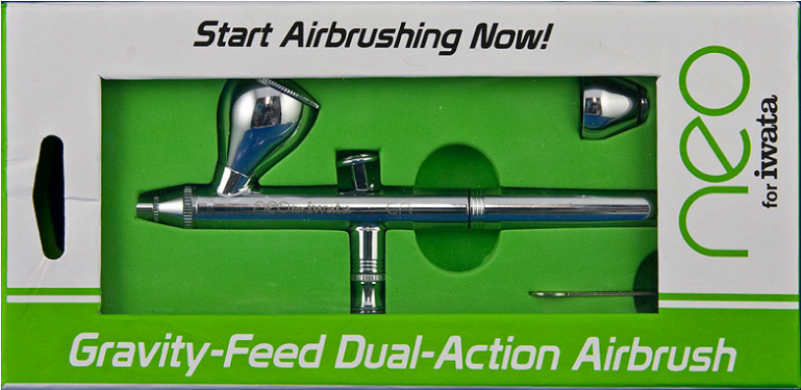 Iwata Neo Gravity Airbrush - Iwata N2000 Neo Siphon-feed Dual Action Airbrush (800x800), Png Download