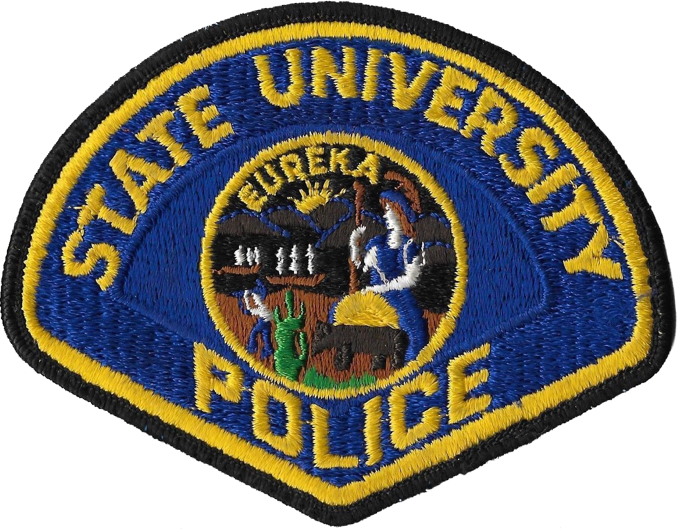 Patch Of The California State University Police - Nebraska Department Of Corrections (1377x1075), Png Download