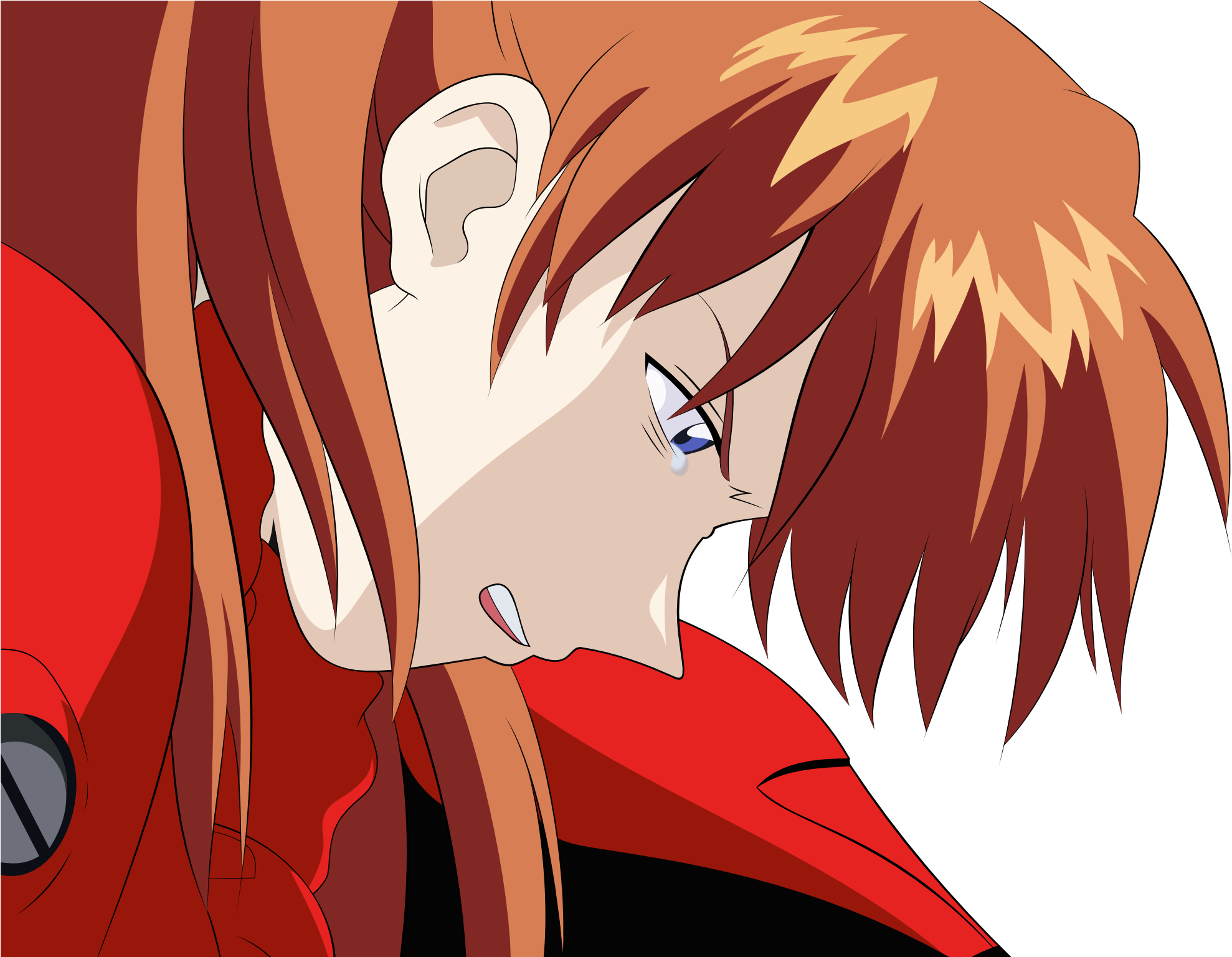 Asuka Langley Sohryu - 式 波 惣 流 (2048x1536), Png Download