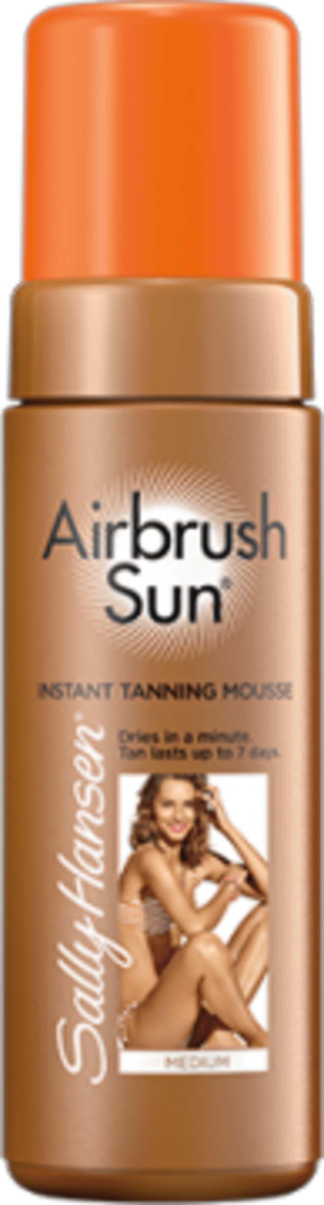 Sally Hansen Airbrush Sun Instant Tanning Mousse (639x2372), Png Download