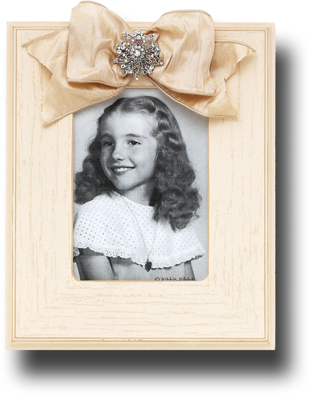 Image - Antique Bevel Cream Picture Frame (670x800), Png Download