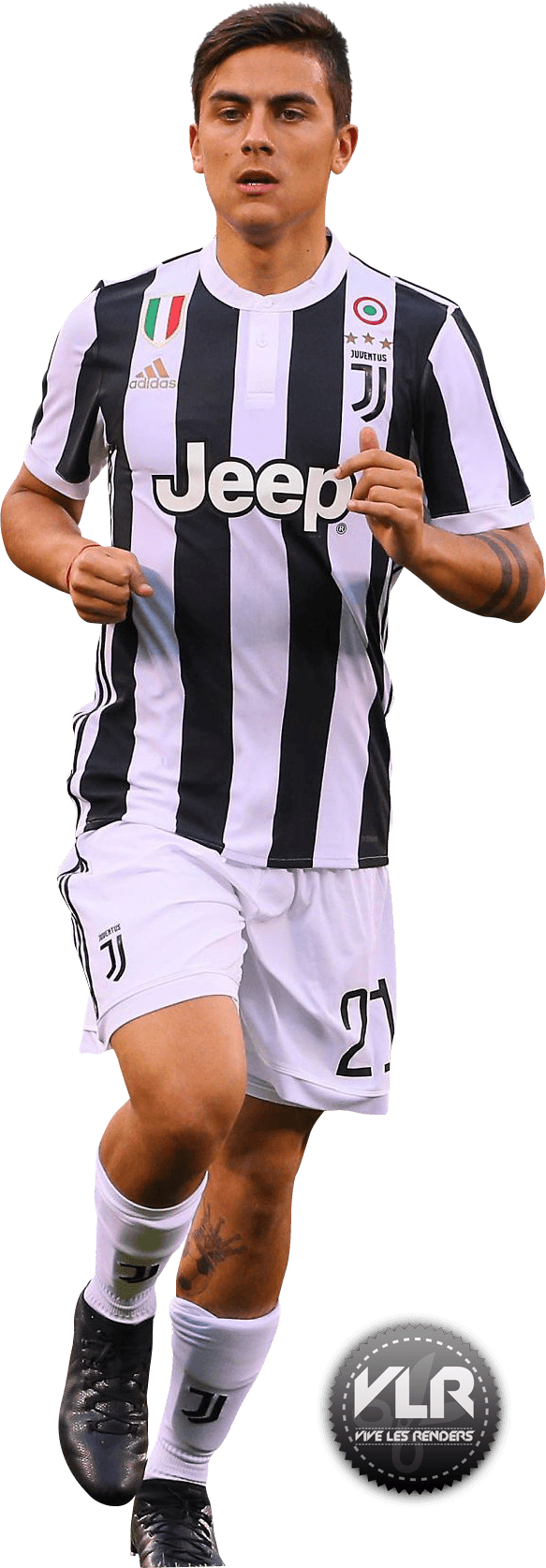 Paulo Dybala By Vivelesrendersfr On Deviantart - Paulo Dybala (583x1674), Png Download
