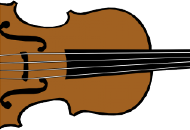 Violin Clipart Transparent Background - Violin Clip Art (640x480), Png Download