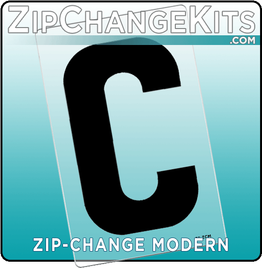 Picture Of Zip Modern 6" Letter C - Ampersand (600x600), Png Download