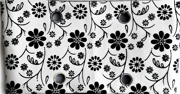 Flores Blanco Y Negro (800x430), Png Download