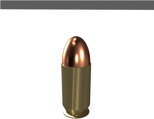Bullet Clipart Transparent - Gun And Bullet Png (500x500), Png Download
