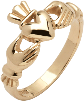 Claddagh Ring (600x600), Png Download