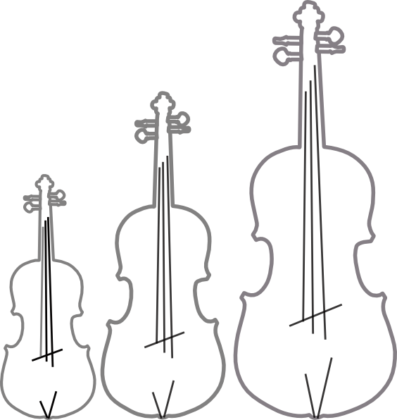 Violinist Clipart Small Violin - Clip Art (564x596), Png Download
