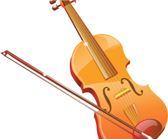 Violin Clipart Half - Клипарт Скрипка (640x480), Png Download