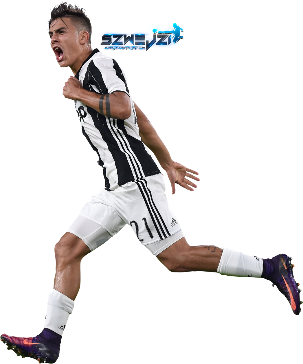 Go To Image - Paulo Dybala Png 2017 (1066x1300), Png Download