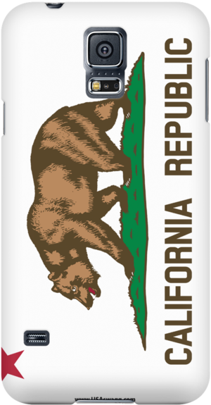 California State Flage Phone Cases - California State Flag (600x600), Png Download