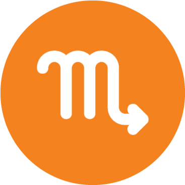 About Scorpio - Social Media Bee Logo (482x379), Png Download