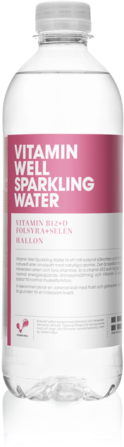 Sparkling Raspberry - Vitamin Well (200x701), Png Download