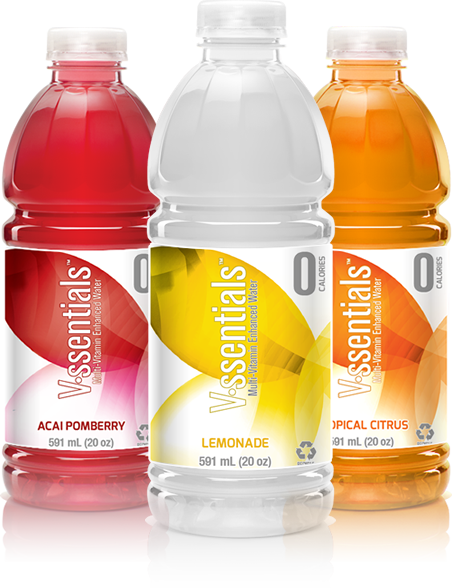 Vitamin Enhanced Waters - Plastic (452x588), Png Download