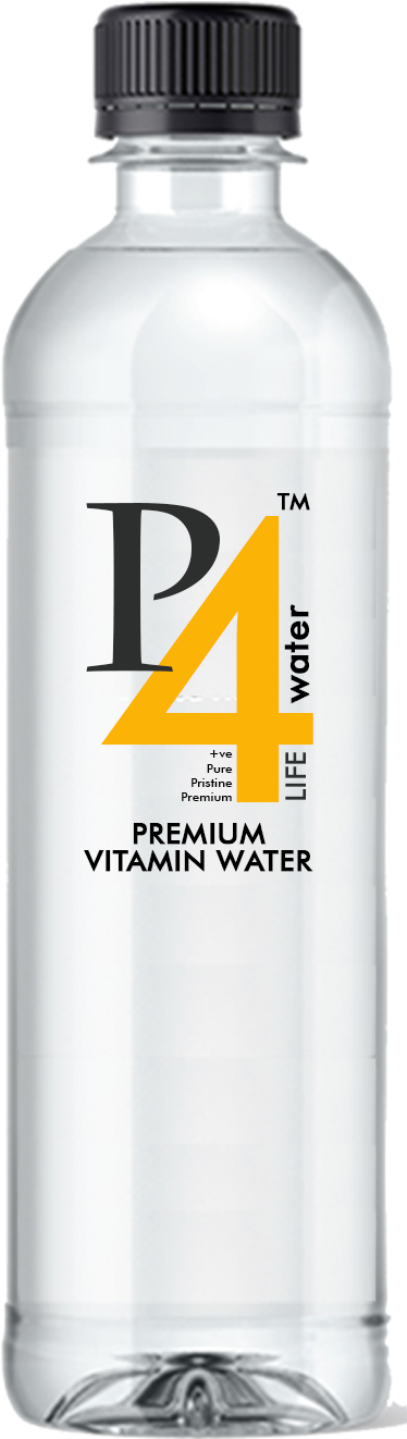 P4life Vitamin Water - Water (399x1389), Png Download