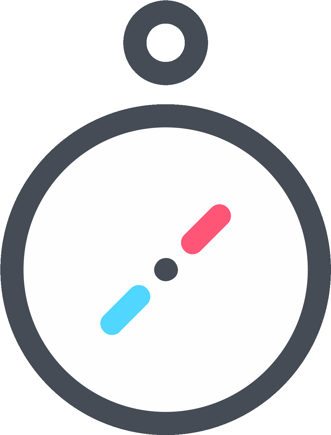 Pocket Compass Icon - Icon (1600x1600), Png Download