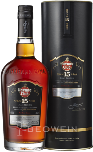 Havana Club Añejo 15 Años Gran Reserva 0,7 L - Havana Club Anejo 15 (500x500), Png Download