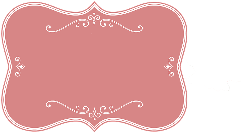 Victorian Pink Frame Png - Vintage Elegante Hochzeit Uawg-karten Postkarte (960x442), Png Download