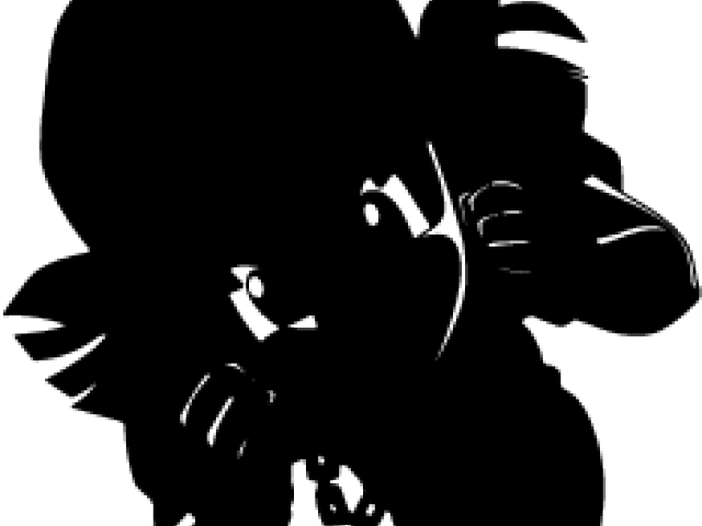 Dragon Ball Z Clipart Silhouette - Silhouette (640x480), Png Download