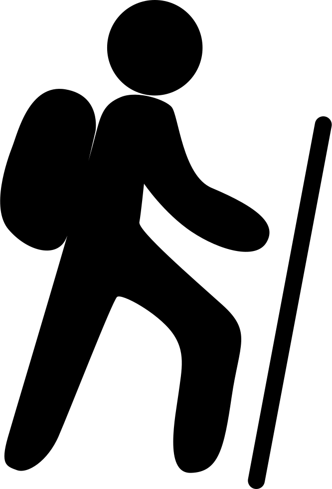 Png File Svg - Mountain Climber Icon Png (666x980), Png Download