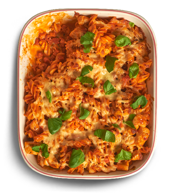 Chicken And Pancetta Pasta Bake - Chicken And Pancetta Bake (760x638), Png Download