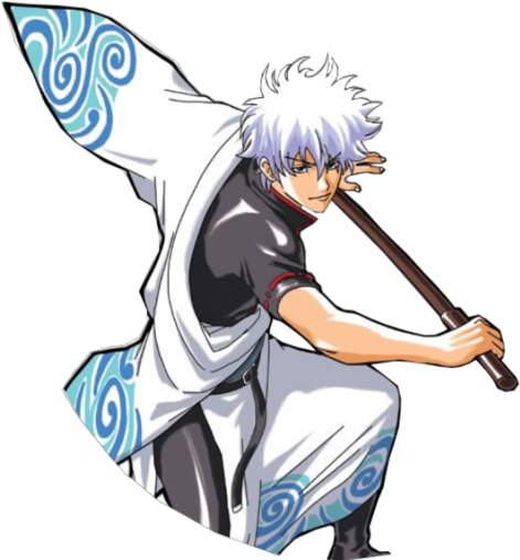 Sakata Gintoki Png Gintama By Tensagillians-d52uyig - Gintoki Png (900x506), Png Download