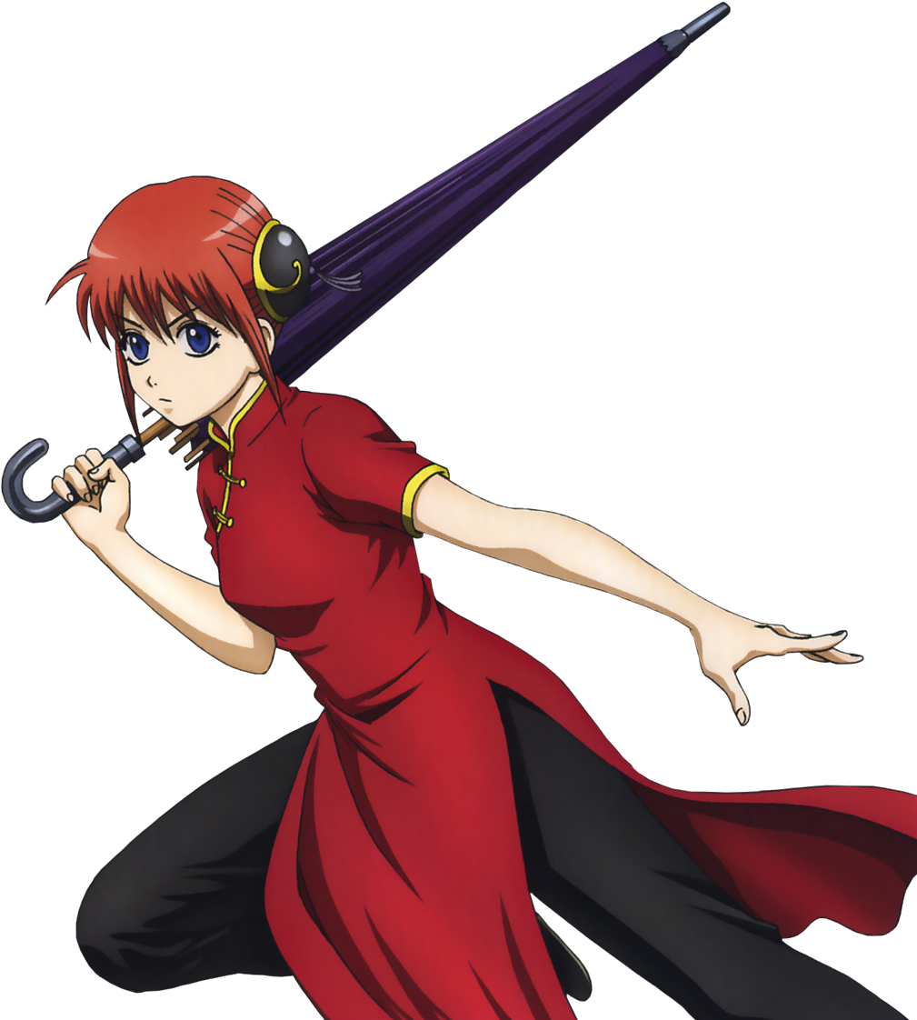 Kagura - Gintama Kagura Manga Cosplay (1024x1134), Png Download