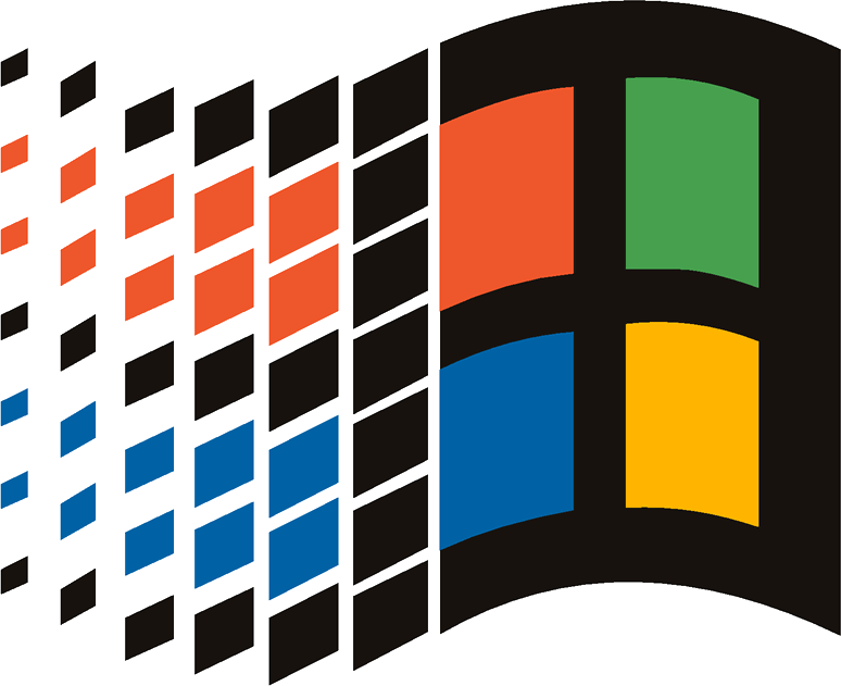Windows Logo Png - Windows 1992 Logo (774x631), Png Download