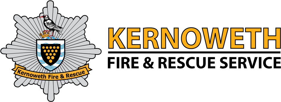 Download The Kernoweth Fire And Rescue Service Logo - Cornwall Fire And Rescue Crest (1047x404), Png Download
