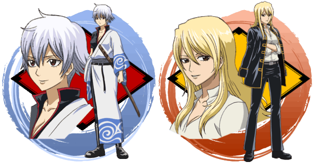 [anime] Gintama Characters Get Gender-bent In Episode - Gintama Genderbend (620x323), Png Download