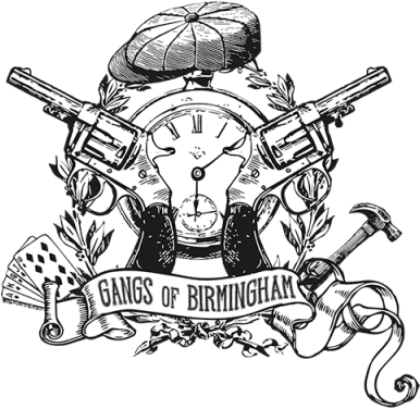 Gangs Of Birmingham Logo - Gun Lovin Liberal Tile Coaster (400x388), Png Download