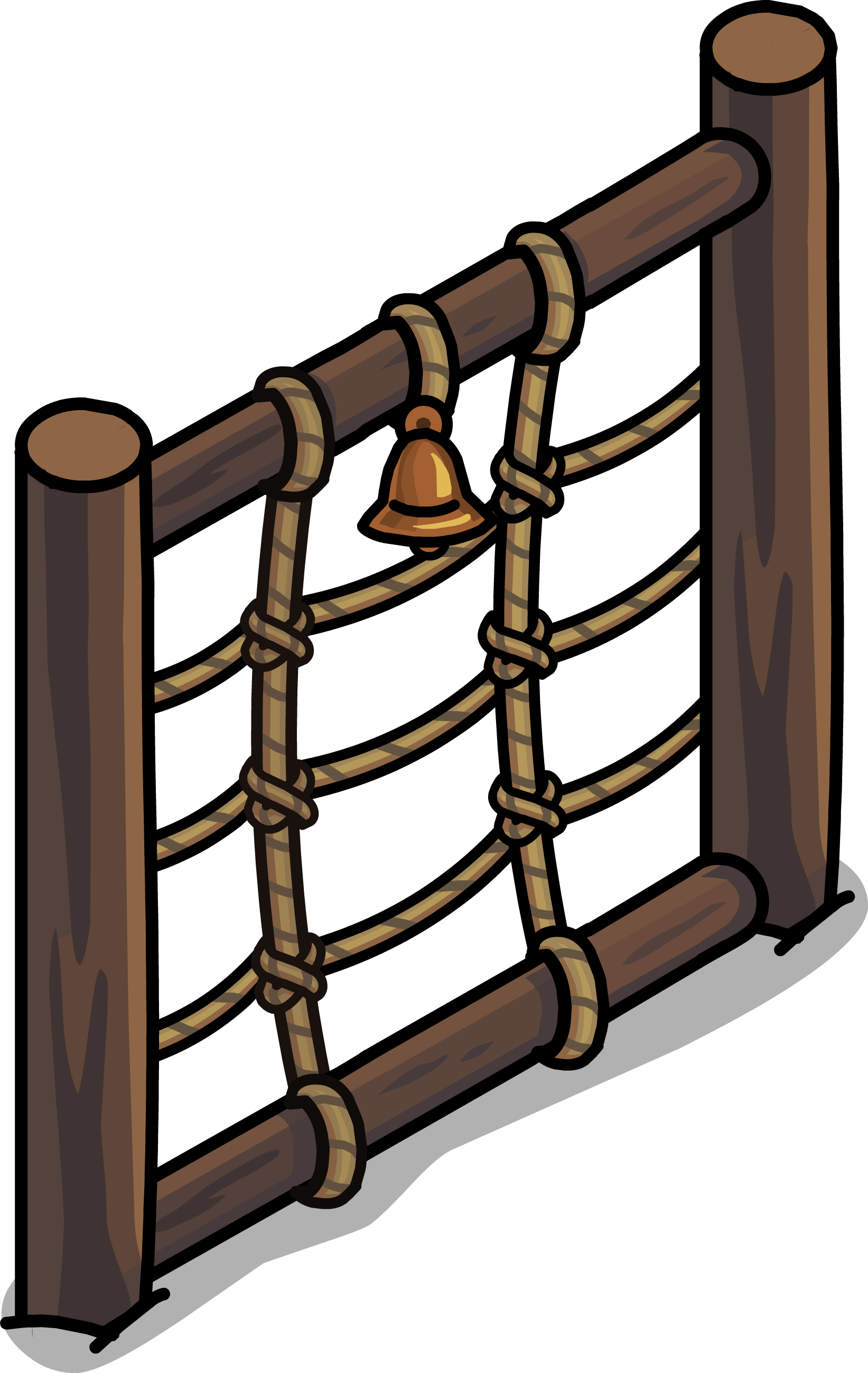 Rope Climbing Wall Sprite 003 - Rope Climbing (1643x2598), Png Download