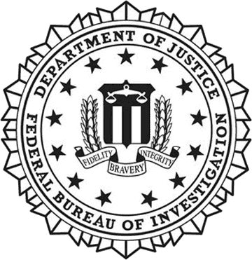 Fbi Logo Black And White