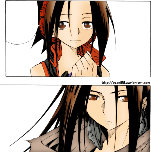Photo - Asakura Yoh And Hao (530x533), Png Download