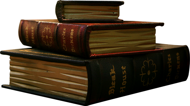 Stacked Books 2 - Stack Of 2 Books (666x373), Png Download