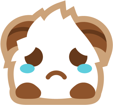 Poro-shock - Emoji League Of Legends Discord (500x500), Png Download